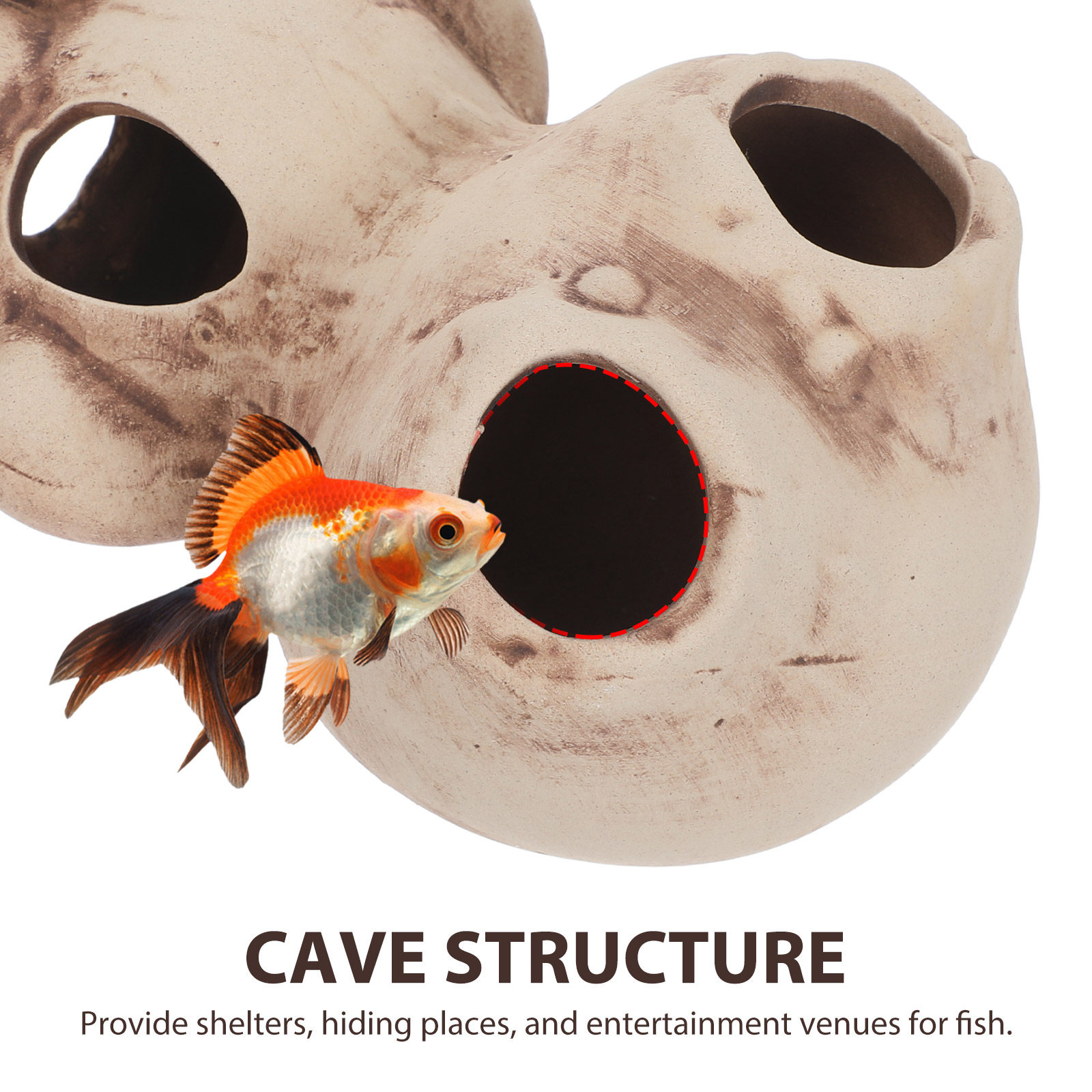 Akwarystyczne schronienie dla  – Hide Cave Ceramic recenzja i cena